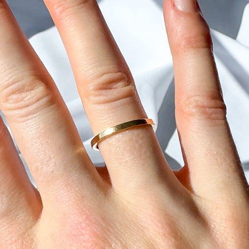 14k Yellow Gold band