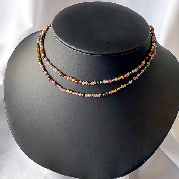 Tourmaline Bead Necklace