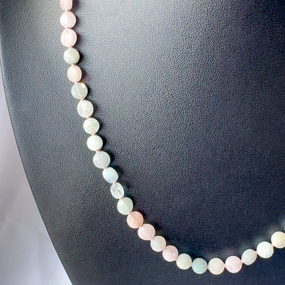 Candy Colored Beryl Bead Necklace