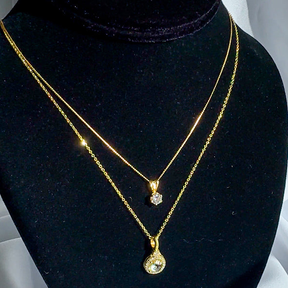 Champagne Diamond Pendant