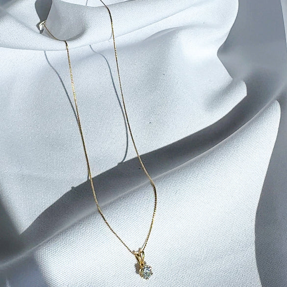 Champagne Diamond Pendant
