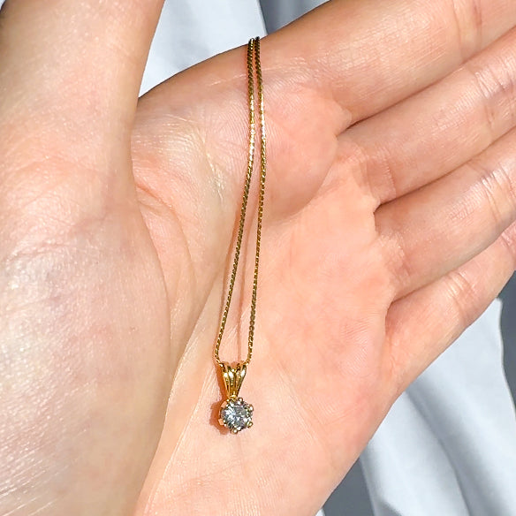 Champagne Diamond Pendant