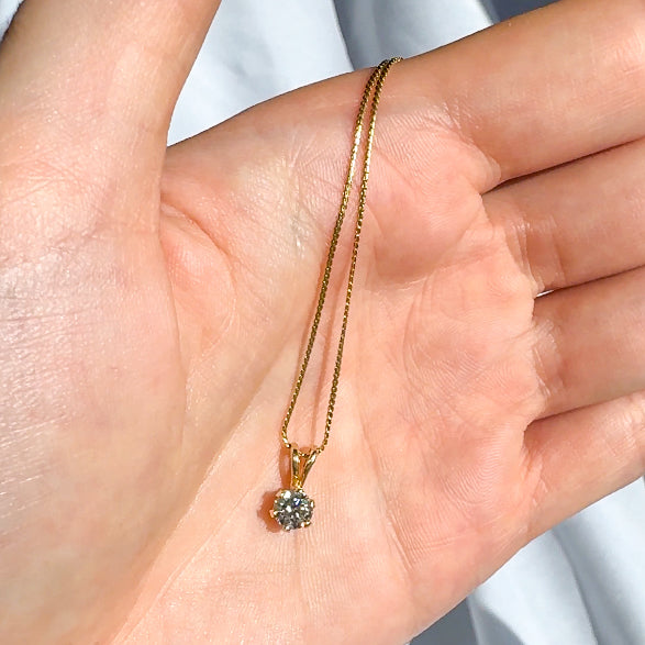 Champagne Diamond Pendant