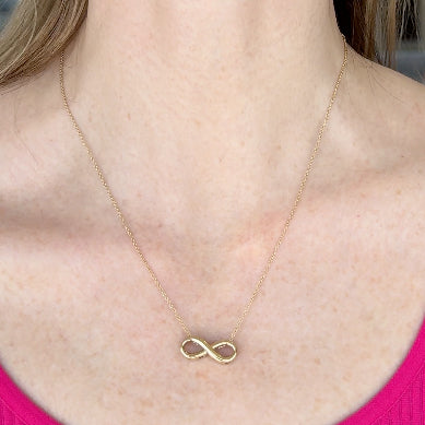 Gold Infinity Necklace