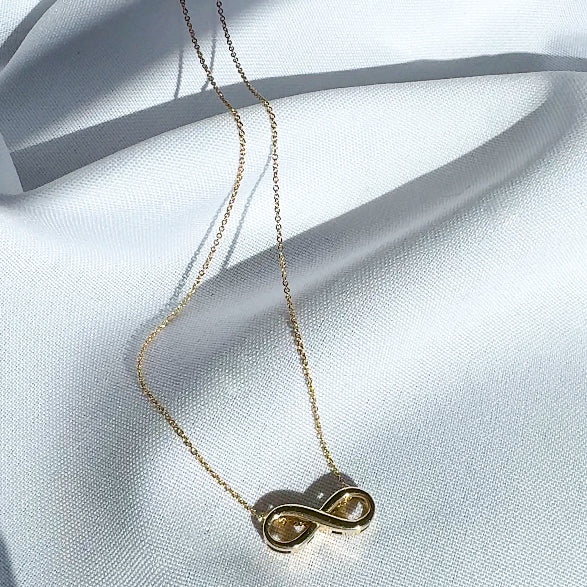 Gold Infinity Necklace