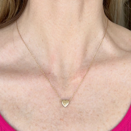 Gold Heart Necklace