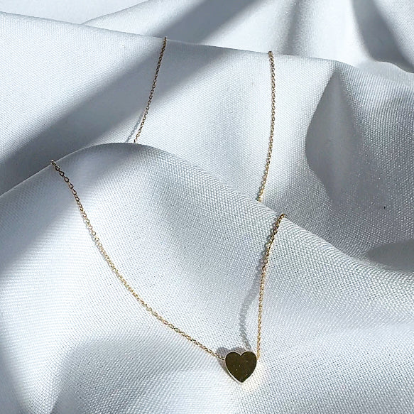 Gold Heart Necklace