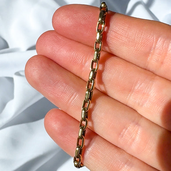 14k Gold Link Bracelet