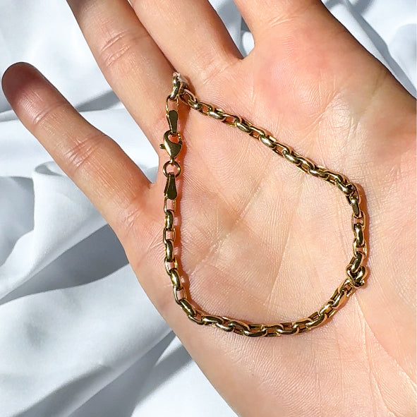 14k Gold Link Bracelet