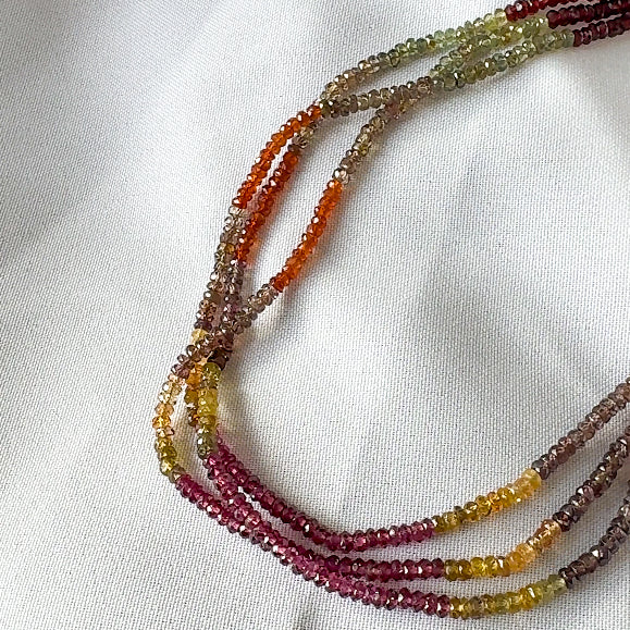 Tundra Sapphire Bead Necklace
