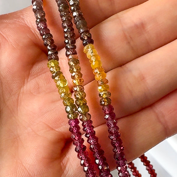 Tundra Sapphire Bead Necklace