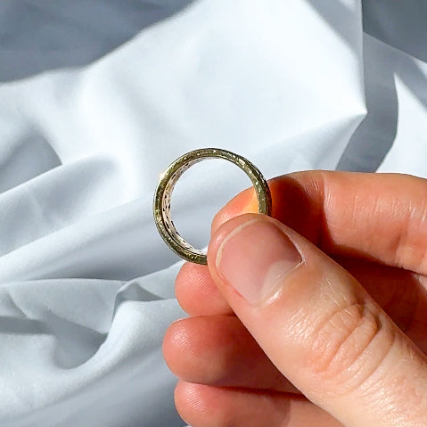 Filigree Gold band
