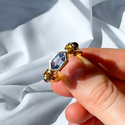 Art Deco Sapphire Ring