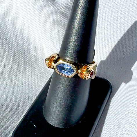 Art Deco Sapphire Ring