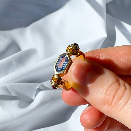 Art Deco Sapphire Ring